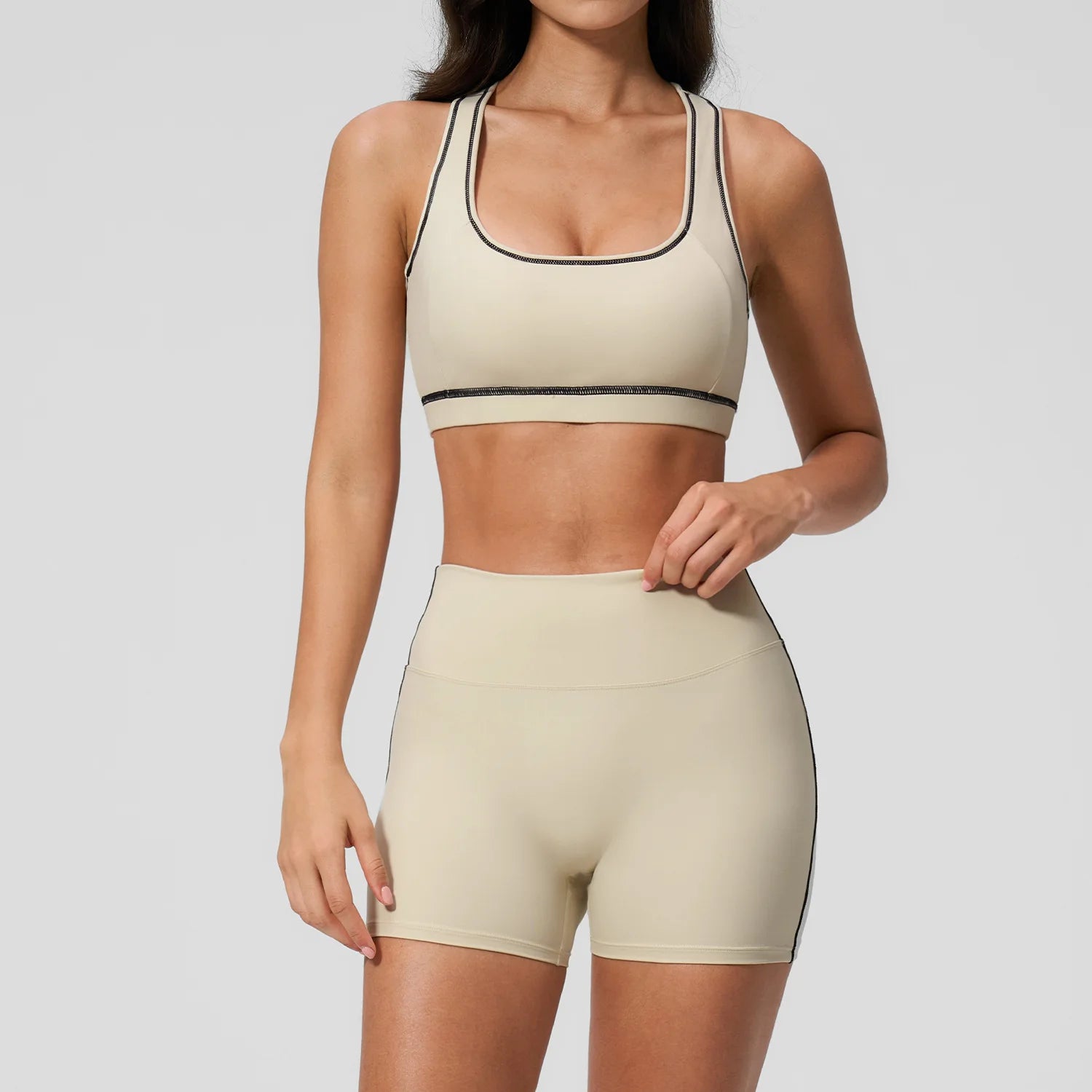 Summer Yoga Outfit For Women Women's Tracksuit Tight-fitting Versatile Fitness Shorts Quick-dry Sexy Outfits Sports Yoga Wear
