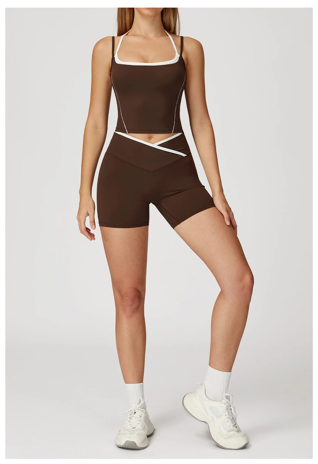 Yoga Set 2PCS Gym Workout Clothes for Women Gym Clothing Push Up Bra High Waist Leggings Sexy Fitness Sportswear Sports Suits