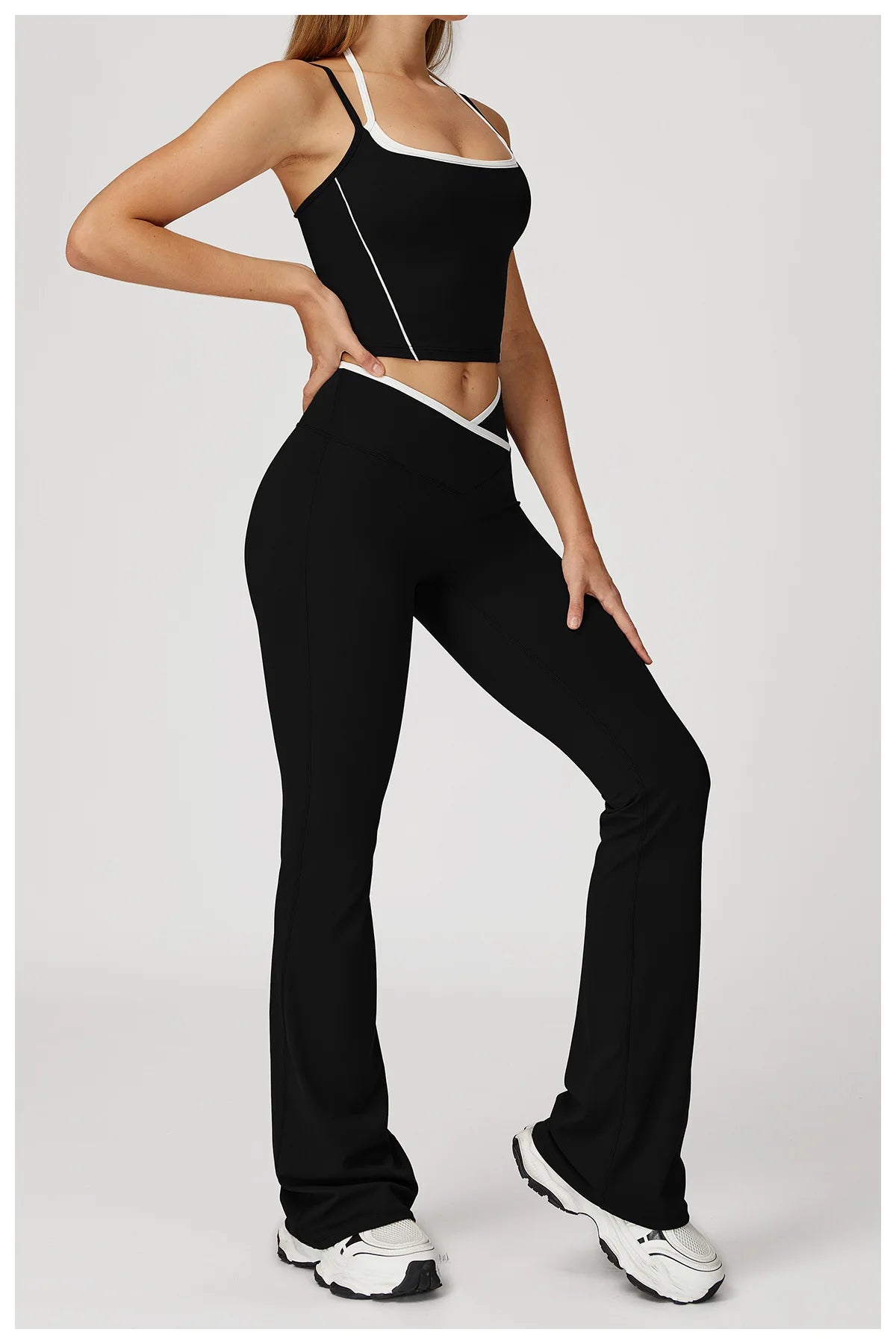 Yoga Set 2PCS Gym Workout Clothes for Women Gym Clothing Push Up Bra High Waist Leggings Sexy Fitness Sportswear Sports Suits