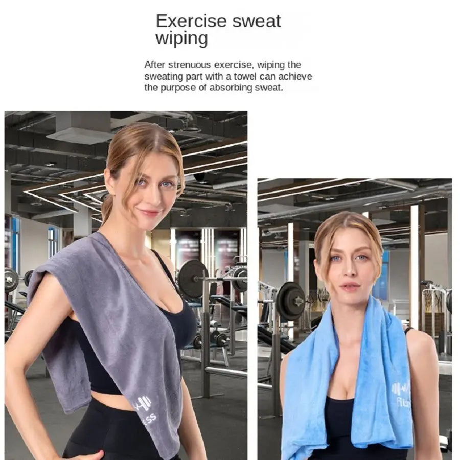 Sports Towel for Gym Yoga Travel - Quick Dry Lightweight Absorbent Non-Slip Multi-Purpose Fitness Towel