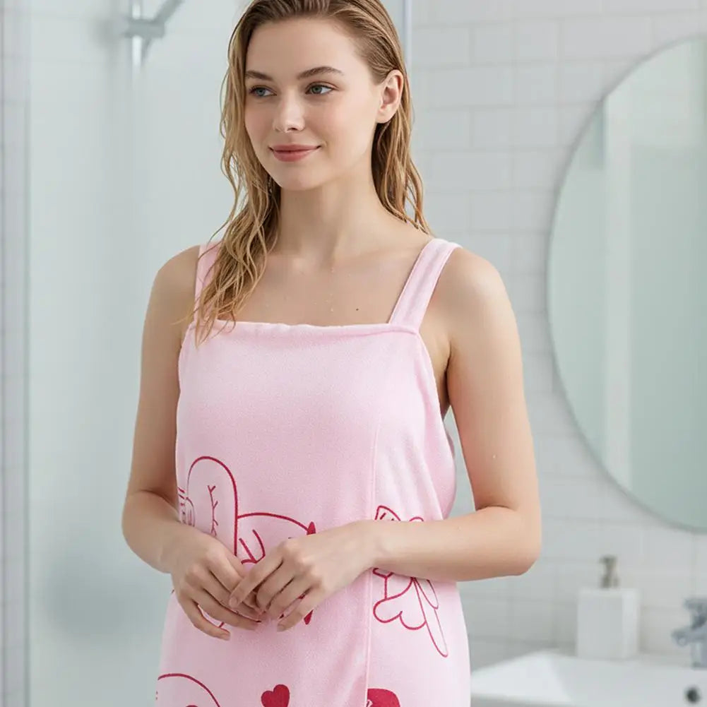 Womens Bath Towels Girls Wearable 80*135 CM Fast Drying Bathing Beach Spa Bathrobes Shower Thickened Bathrobe Women Bath Towel