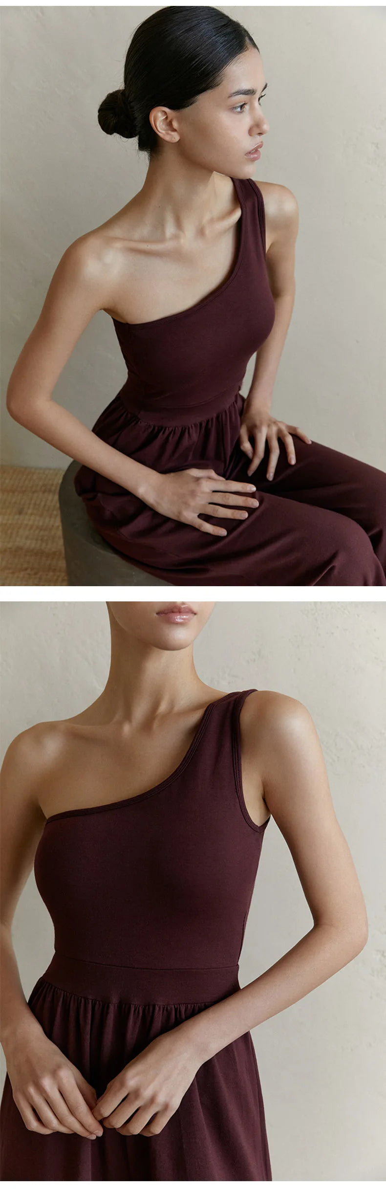 Sexy Women's Yoga Jumpsuit Quick-drying with Chest Pads High-waisted Slim Slim Bodysuit Fitness Exercise Loose Wide-leg Jumpsuit