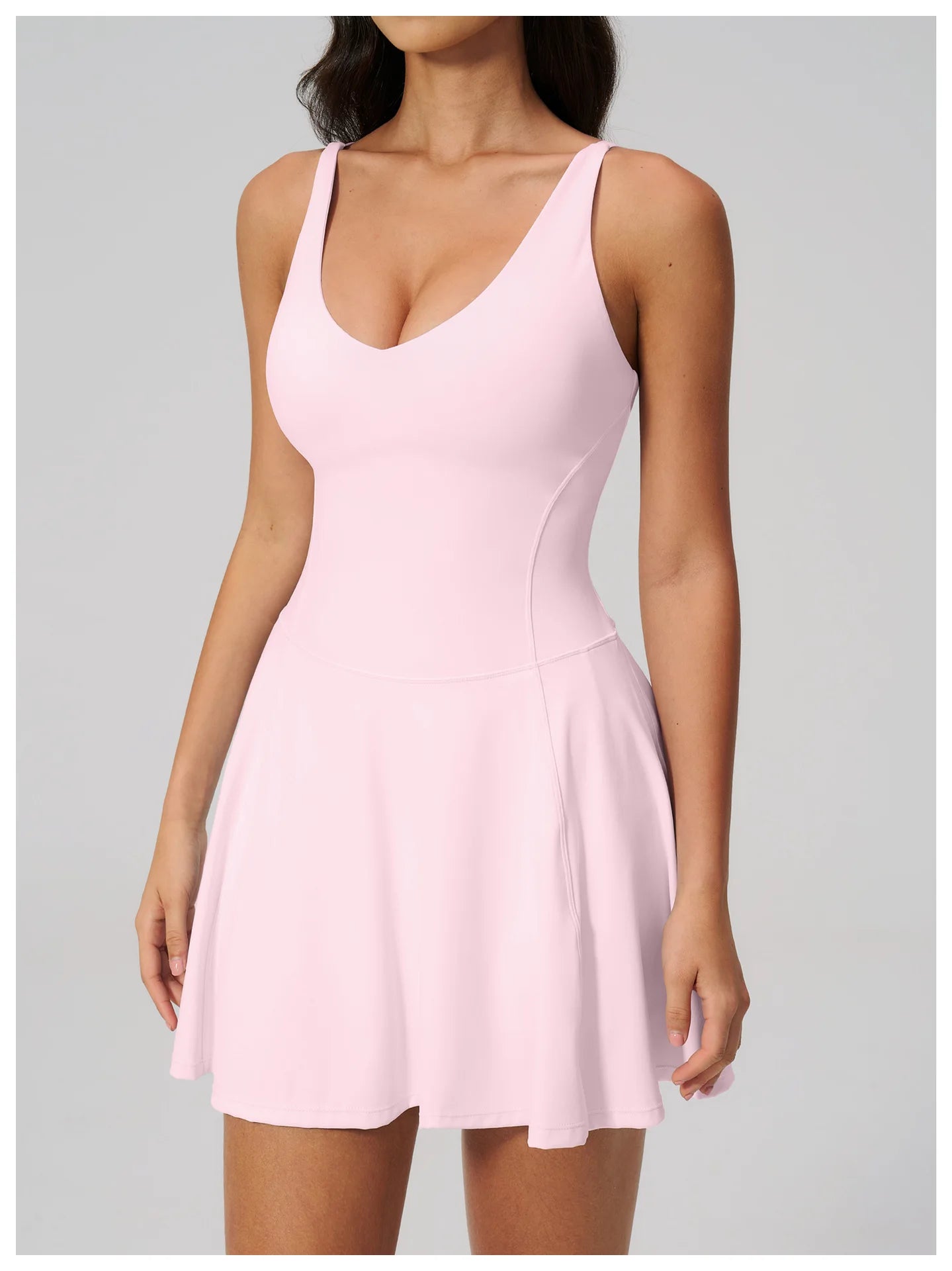 2026 New Women Yoga Jumpsuit Set Sexy Sleeveless One-Piece Rompers Dance Sports Dress Gym Push up Women Bodysuit With Bust Pads