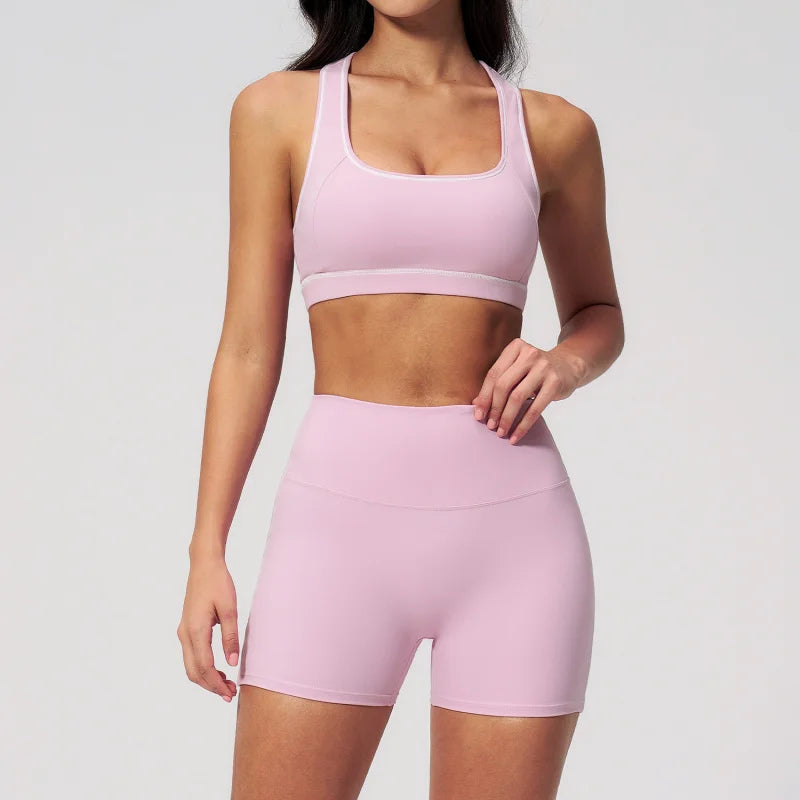 Summer Yoga Outfit For Women Women's Tracksuit Tight-fitting Versatile Fitness Shorts Quick-dry Sexy Outfits Sports Yoga Wear