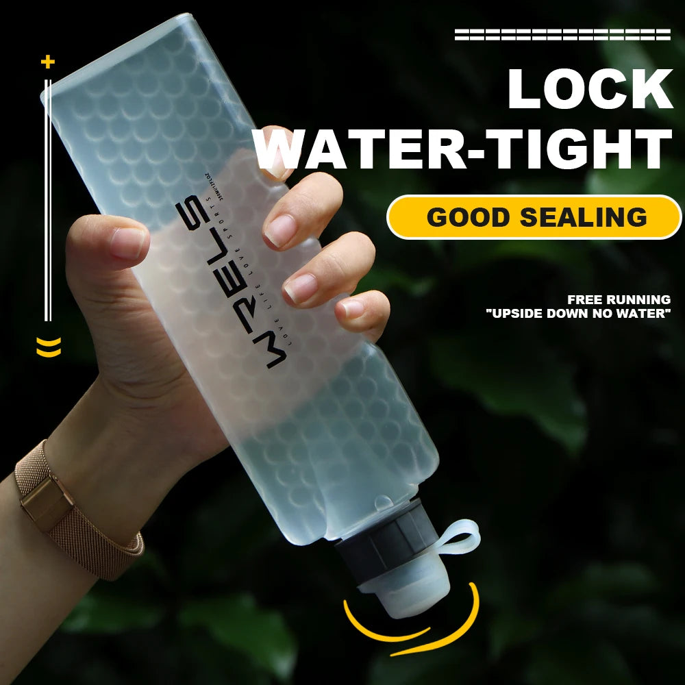 WRELS 350ml Sports Water Bottle Gym Cycling Cup Portable Fitness Outdoor Running Cycling Bicycle Kettle Water Bottle Sports
