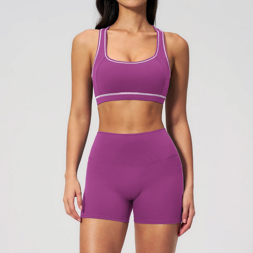 Summer Yoga Outfit For Women Women's Tracksuit Tight-fitting Versatile Fitness Shorts Quick-dry Sexy Outfits Sports Yoga Wear