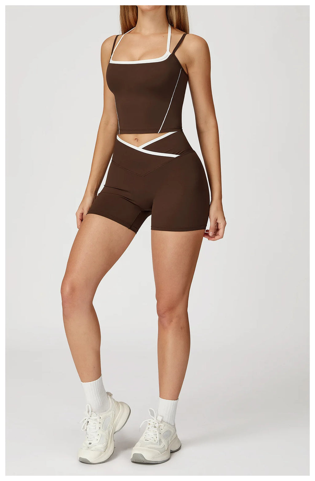 Yoga Set 2PCS Gym Workout Clothes for Women Gym Clothing Push Up Bra High Waist Leggings Sexy Fitness Sportswear Sports Suits