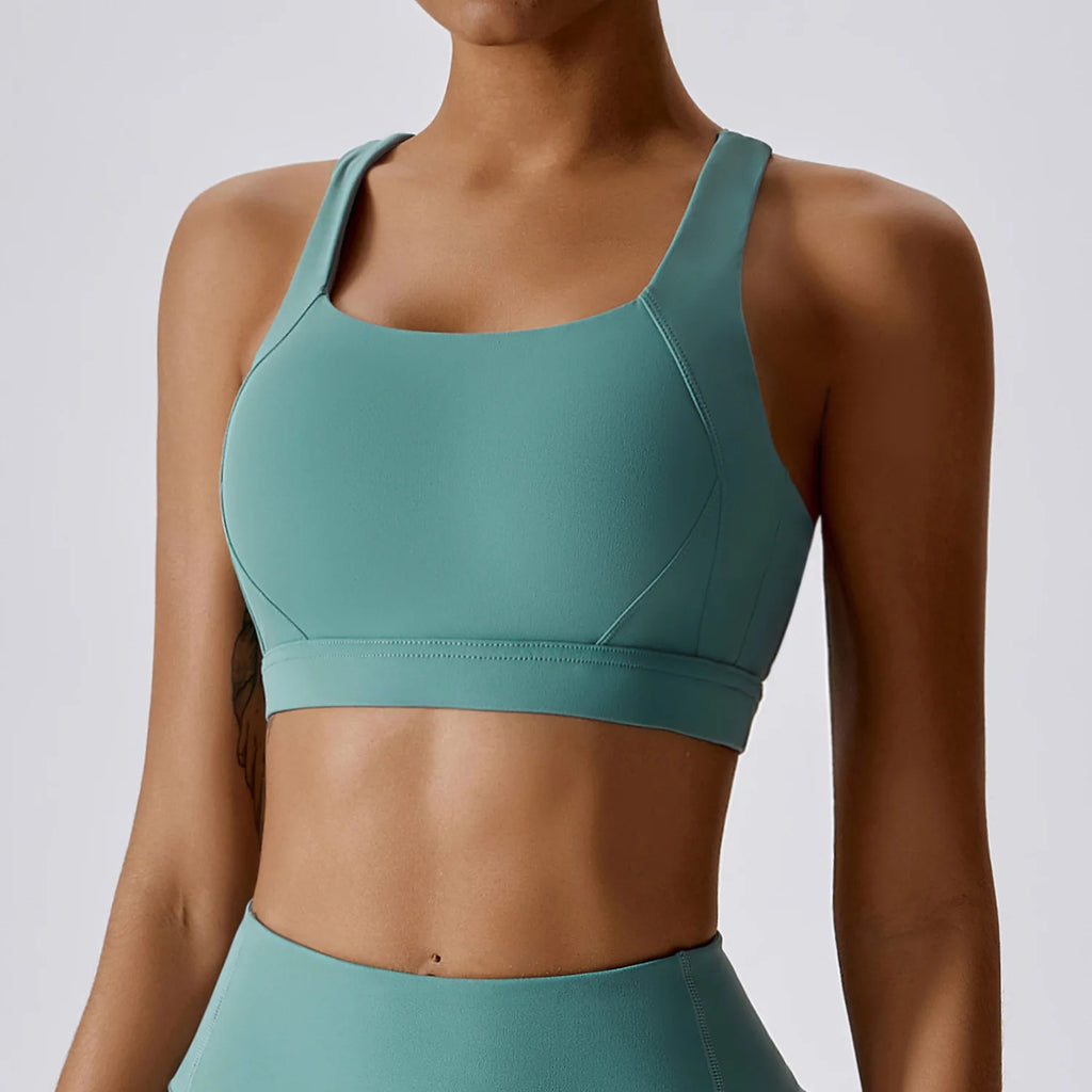 Yoga Set 2 Piece Women Sportswear Workout Clothes Women Sport Set Suits For Fitness Cross Back Bra Seamless Gym Push Up Leggings