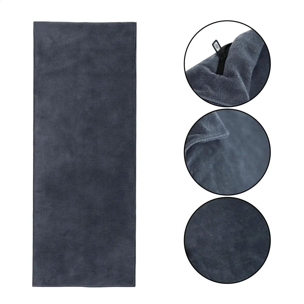 Microfiber High Absorbency Gym Towels Sweat Towels for Fitness, Yoga, Tennis, Sports, Exercise, Pilates, Yoga Mat Cover