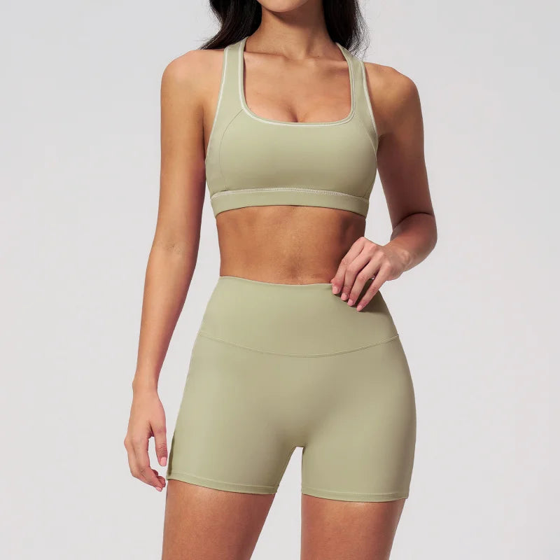 Summer Yoga Outfit For Women Women's Tracksuit Tight-fitting Versatile Fitness Shorts Quick-dry Sexy Outfits Sports Yoga Wear