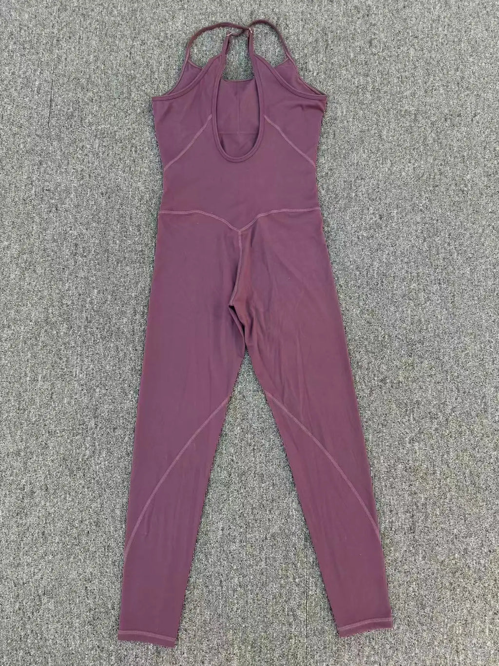 Women's Cross Strap Yoga Jumpsuit - Adjustable Workout Bodysuit, Butt Lifting Tight Gym Wear, Running & Fitness Onesie