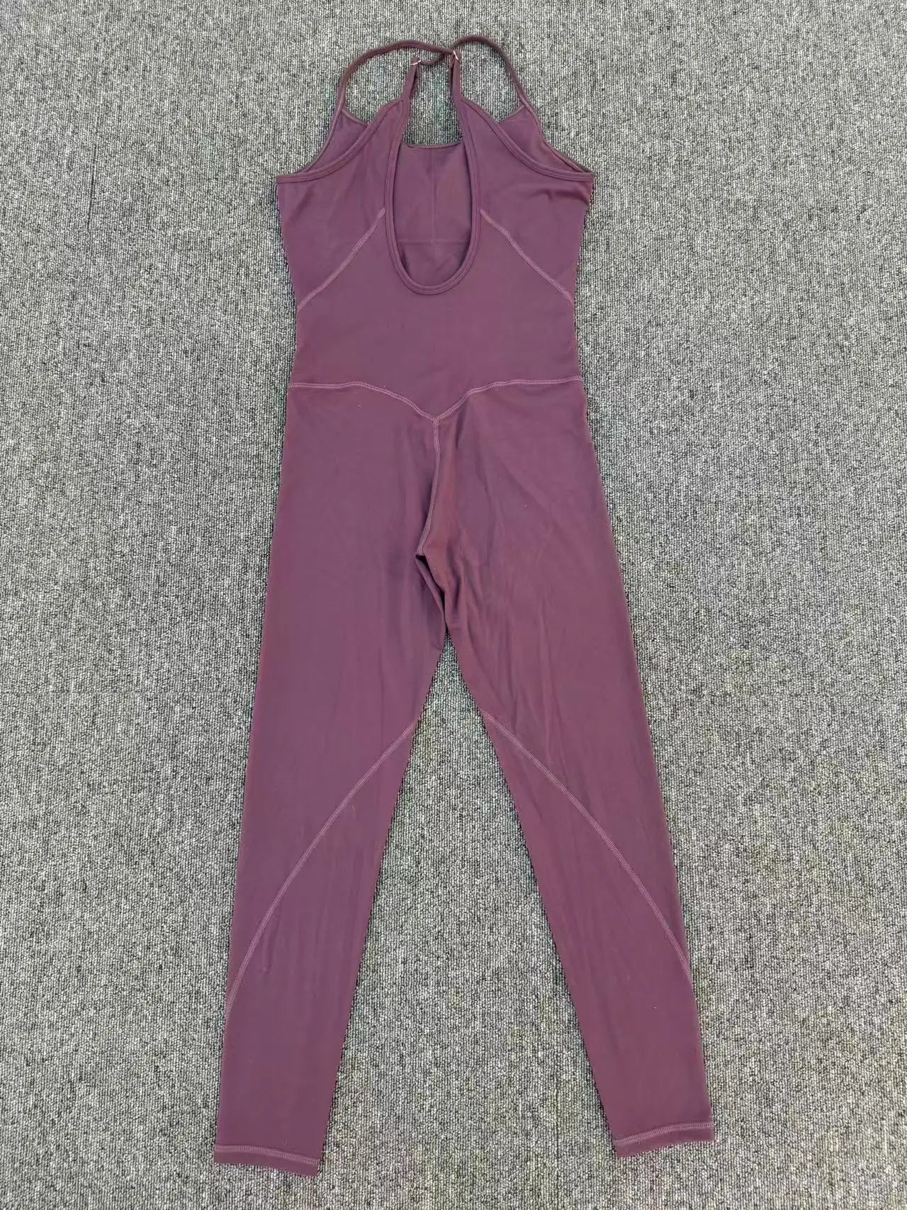 Women's Cross Strap Yoga Jumpsuit - Adjustable Workout Bodysuit, Butt Lifting Tight Gym Wear, Running & Fitness Onesie