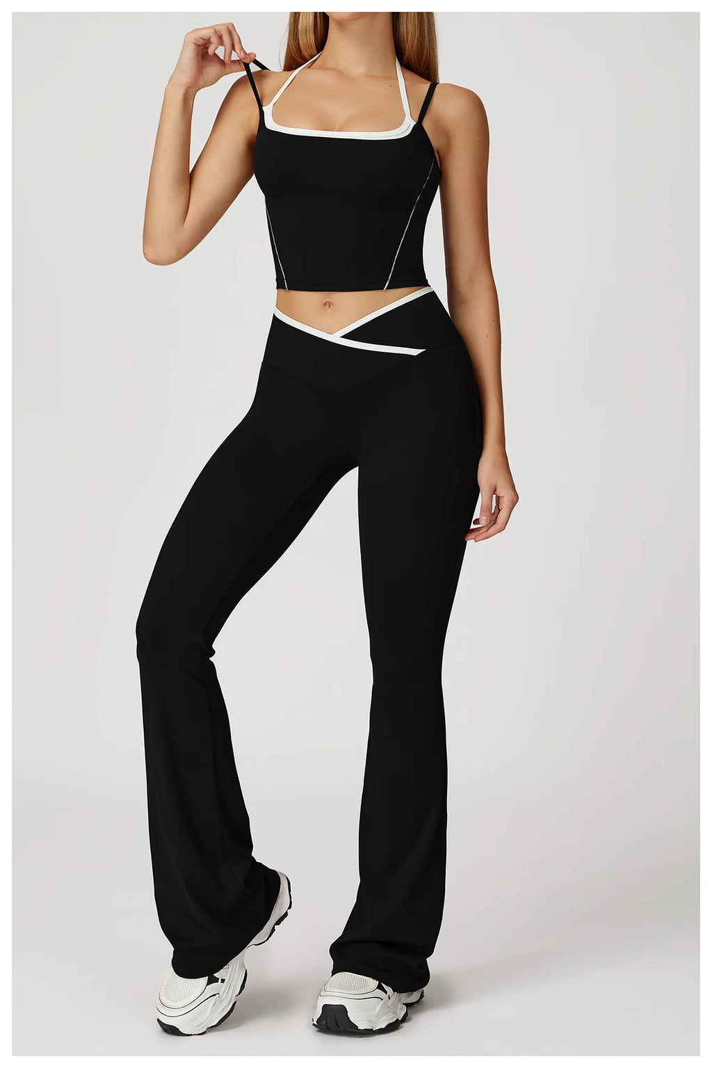 Yoga Set 2PCS Gym Workout Clothes for Women Gym Clothing Push Up Bra High Waist Leggings Sexy Fitness Sportswear Sports Suits