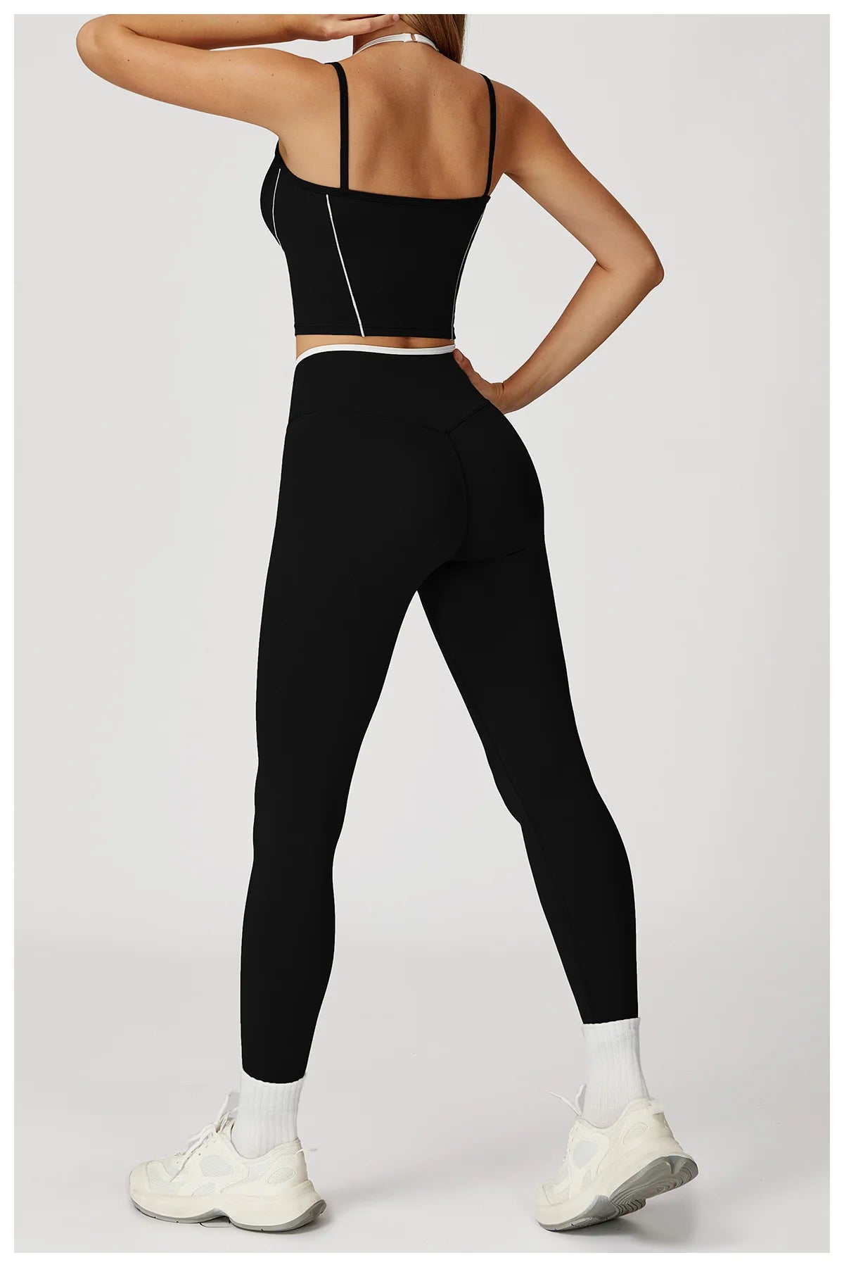 Yoga Set 2PCS Gym Workout Clothes for Women Gym Clothing Push Up Bra High Waist Leggings Sexy Fitness Sportswear Sports Suits