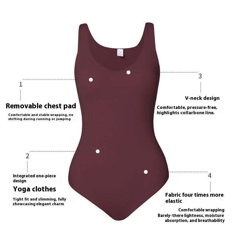 Sexy Women Yoga Suit Jumpsuit Sleeveless High Elasticity Quick Drying Breathable Jumpsuit Shorts Backless Sportswear Solid Color