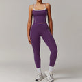 Yoga Set 2PCS Gym Workout Clothes for Women Gym Clothing Push Up Bra High Waist Leggings Sexy Fitness Sportswear Sports Suits