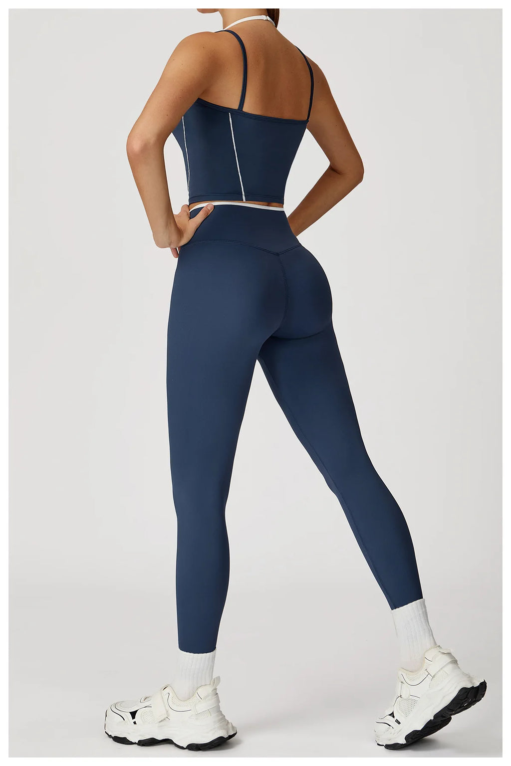 Yoga Set 2PCS Gym Workout Clothes for Women Gym Clothing Push Up Bra High Waist Leggings Sexy Fitness Sportswear Sports Suits