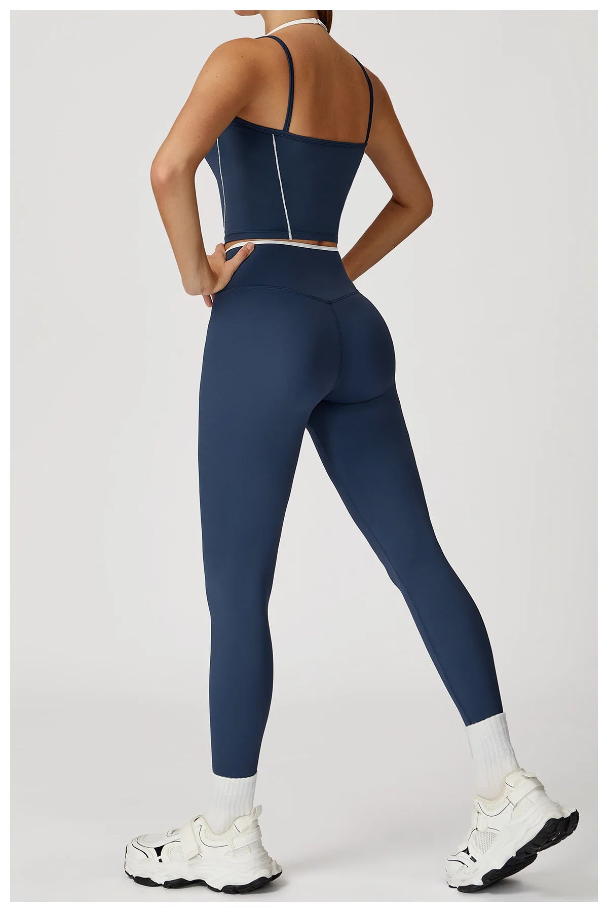 Yoga Set 2PCS Gym Workout Clothes for Women Gym Clothing Push Up Bra High Waist Leggings Sexy Fitness Sportswear Sports Suits