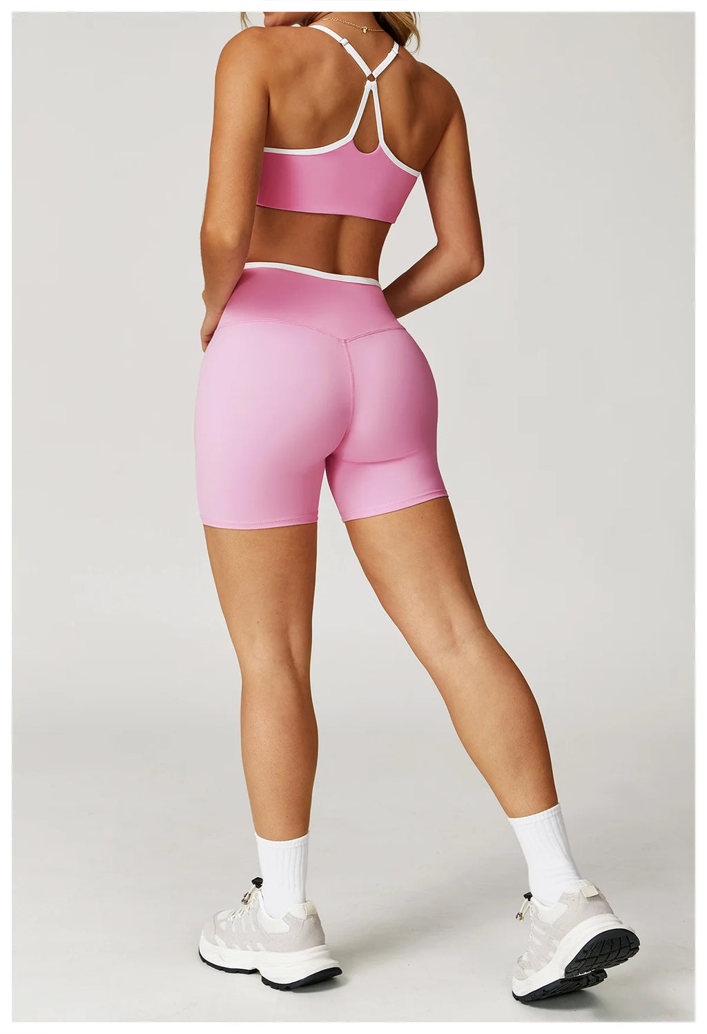 Yoga Set 2 Pieces Workout Clothes Women's Tracksuit Sportswear Gym Clothing High Waist Bell-bottoms Sexy Fitness Bta Sports Suit