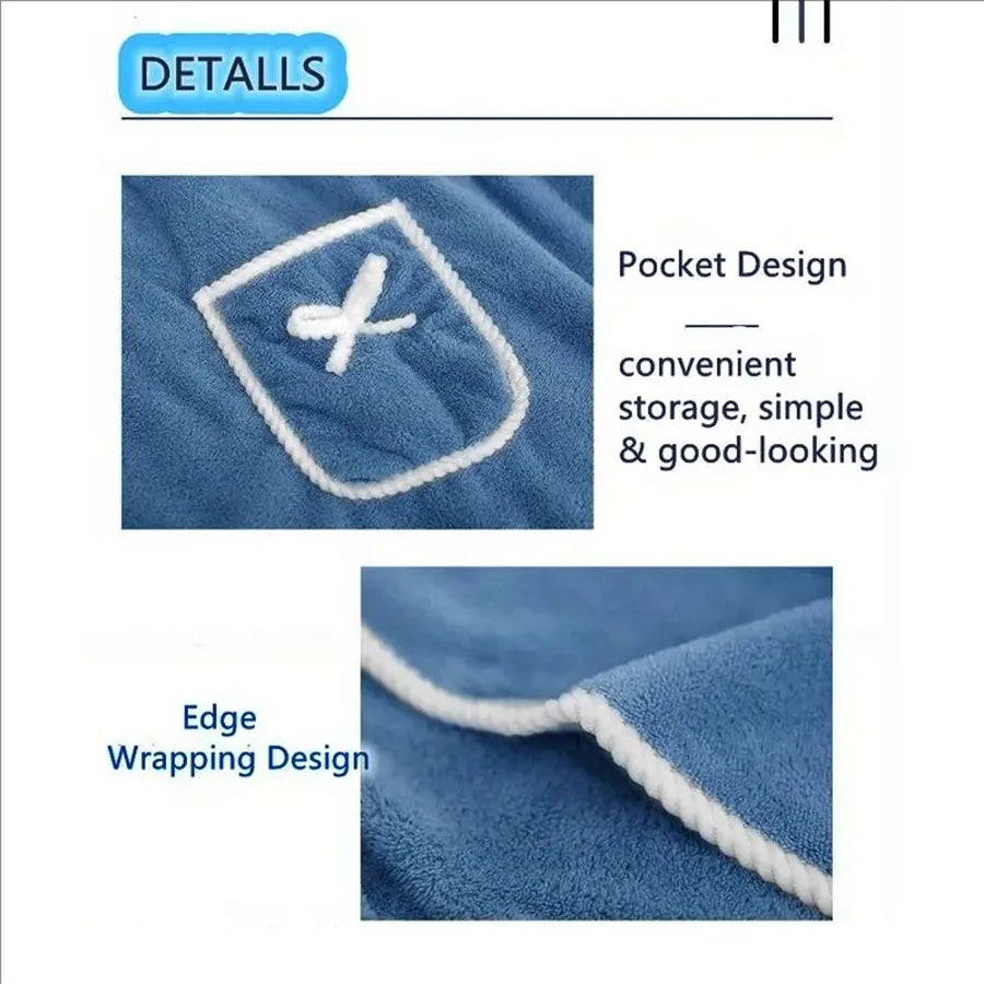 Womens Bath Towels Girls Wearable 135*80Cm Fast Drying Bathing Beach Spa Bathrobes Wash Clothing, Shower Bath And Gym Towel