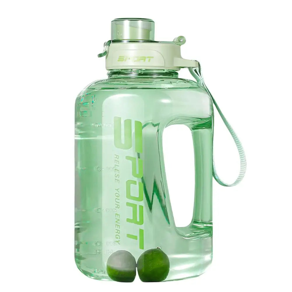 2.5L Large Capacity Water Bottle,Leakproof,Heat-Resistant Perfect for Gym, Hiking, Camping,Travel for Men & Women Fitness Bottle