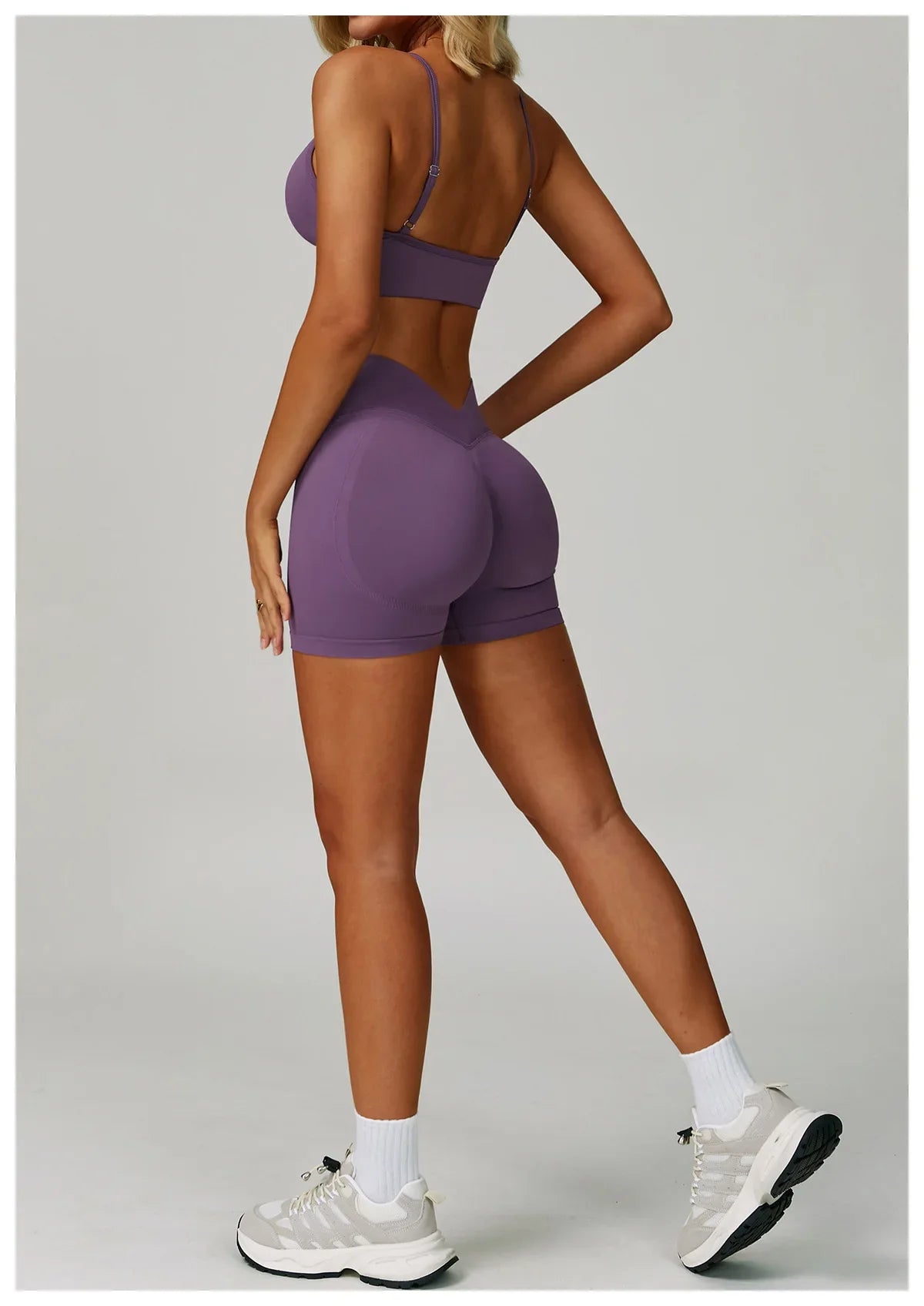 Yoga Set 2PCS Gym Clothes Women Tracksuit Workout Outfits Fitness Set Sportswear High Waist Leggings Sports Bra Athletic Wear
