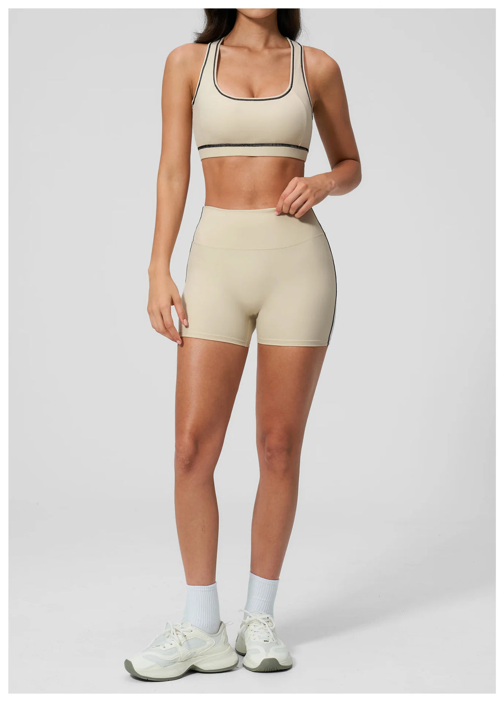 Summer Yoga Outfit For Women Women's Tracksuit Tight-fitting Versatile Fitness Shorts Quick-dry Sexy Outfits Sports Yoga Wear