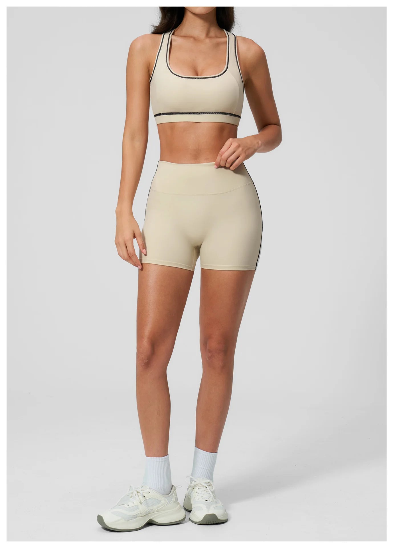 Summer Yoga Outfit For Women Women's Tracksuit Tight-fitting Versatile Fitness Shorts Quick-dry Sexy Outfits Sports Yoga Wear
