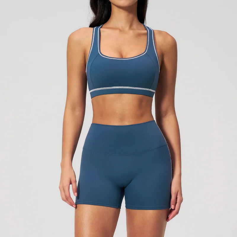 Summer Yoga Outfit For Women Women's Tracksuit Tight-fitting Versatile Fitness Shorts Quick-dry Sexy Outfits Sports Yoga Wear