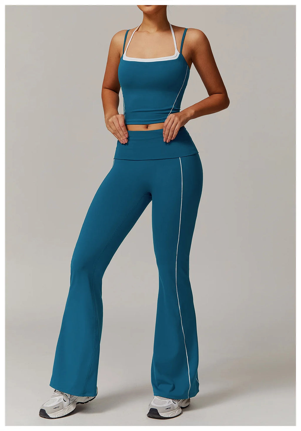 Yoga Set 2PCS Gym Workout Clothes for Women Gym Clothing Push Up Bra High Waist Leggings Sexy Fitness Sportswear Sports Suits