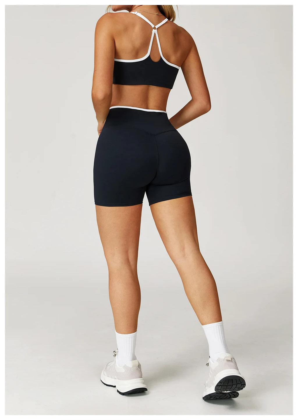 Yoga Set 2 Pieces Workout Clothes Women's Tracksuit Sportswear Gym Clothing High Waist Bell-bottoms Sexy Fitness Bta Sports Suit