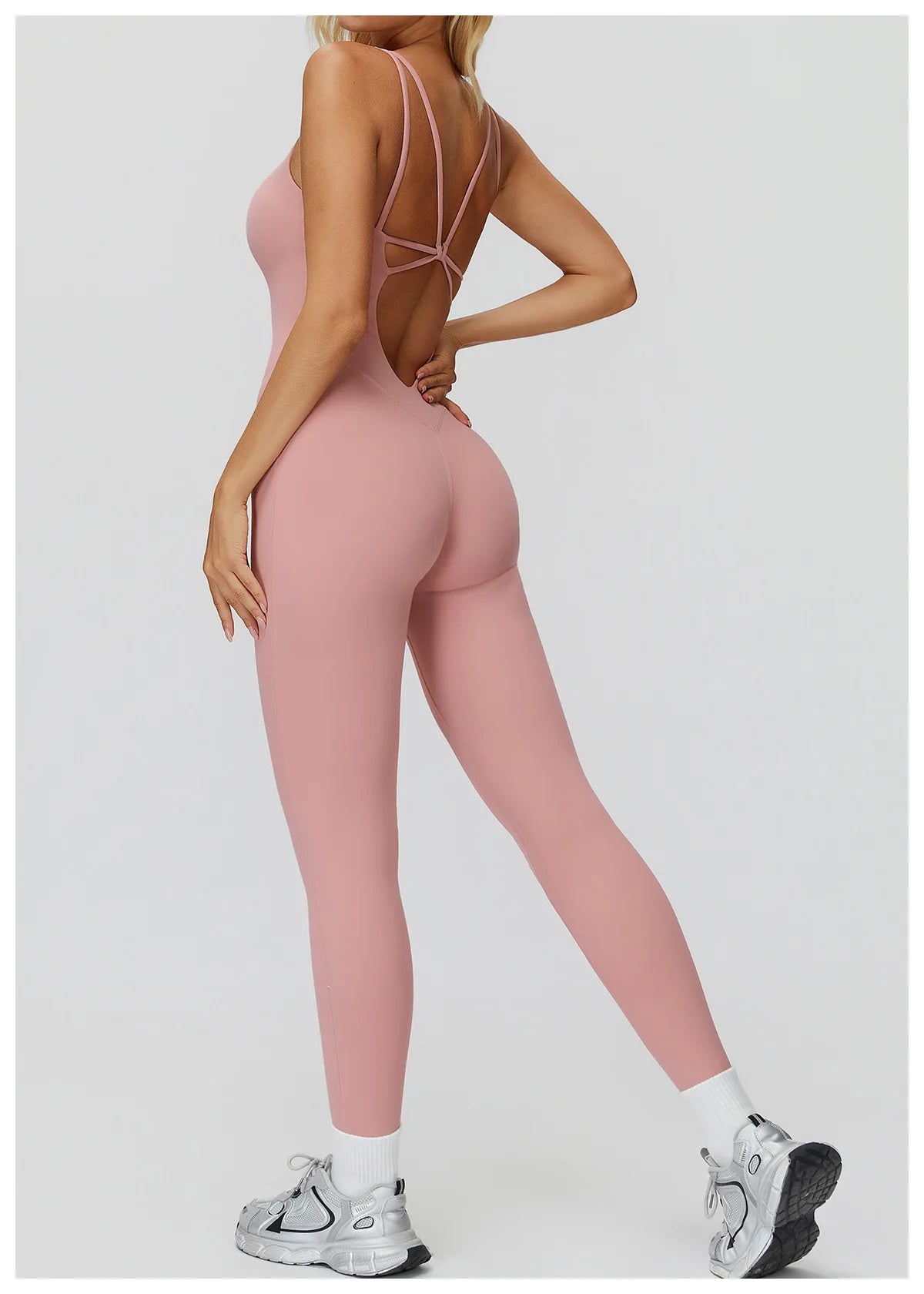 Yoga Set Women's Tight fitting Slimming Jumpsuit Running Exercise fitness Suit Women One-Piece Quick Dry Gym Workout Tracksuit