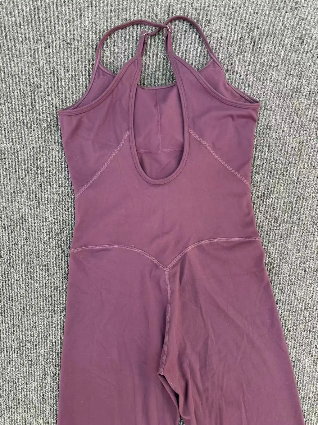 Women's Cross Strap Yoga Jumpsuit - Adjustable Workout Bodysuit, Butt Lifting Tight Gym Wear, Running & Fitness Onesie