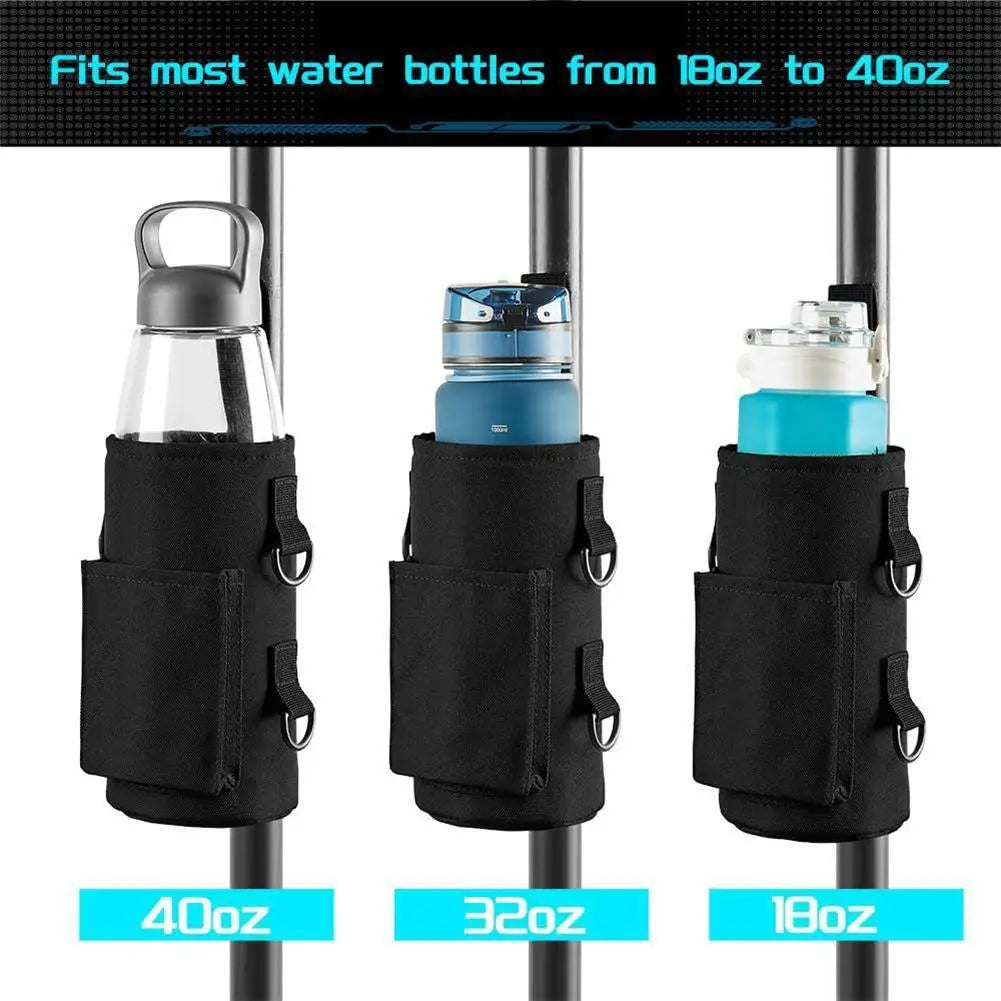 2026 New Magnetic Water Bottle Pouch Bag Gym-specific Water Cup Holder With Strong Magnet For Outdoor Sports Cup Holder Bag