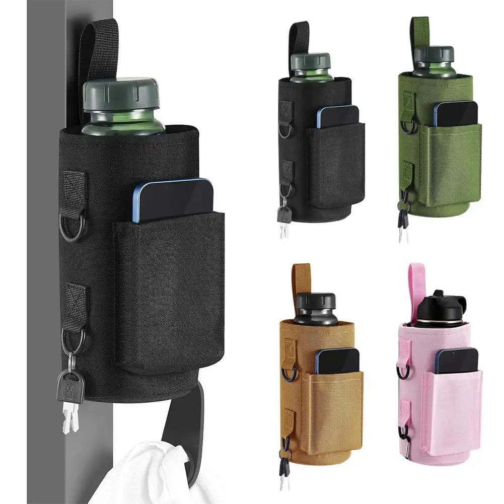 2026 New Magnetic Water Bottle Pouch Bag Gym-specific Water Cup Holder With Strong Magnet For Outdoor Sports Cup Holder Bag