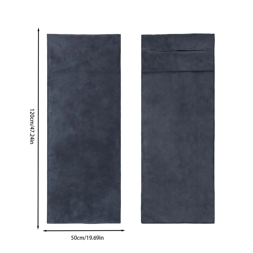 Microfiber High Absorbency Gym Towels Sweat Towels for Fitness, Yoga, Tennis, Sports, Exercise, Pilates, Yoga Mat Cover