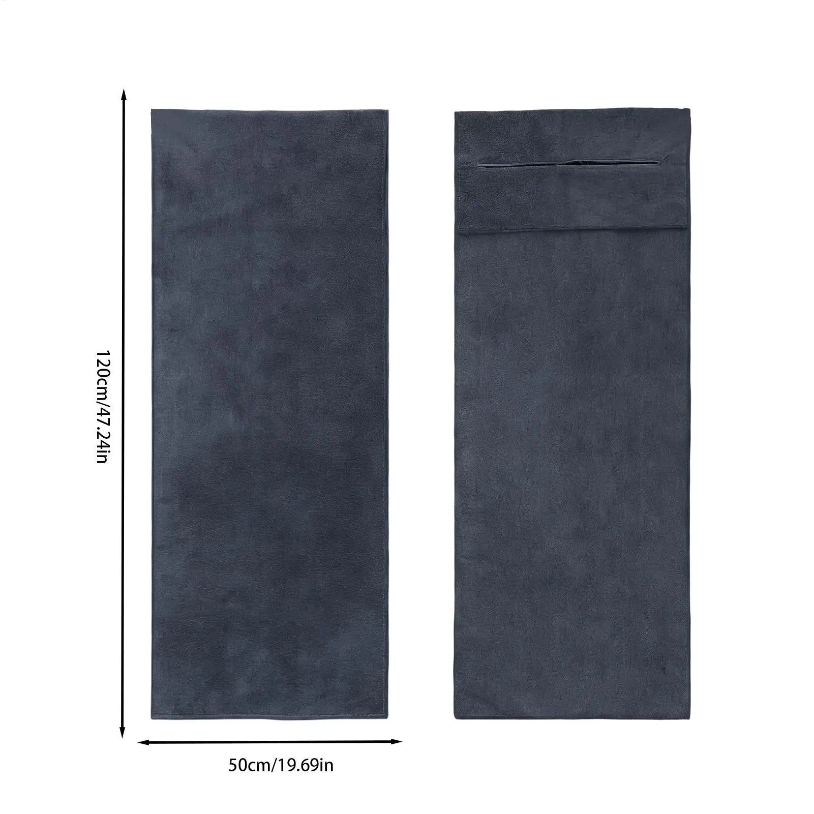 Microfiber High Absorbency Gym Towels Sweat Towels for Fitness, Yoga, Tennis, Sports, Exercise, Pilates, Yoga Mat Cover