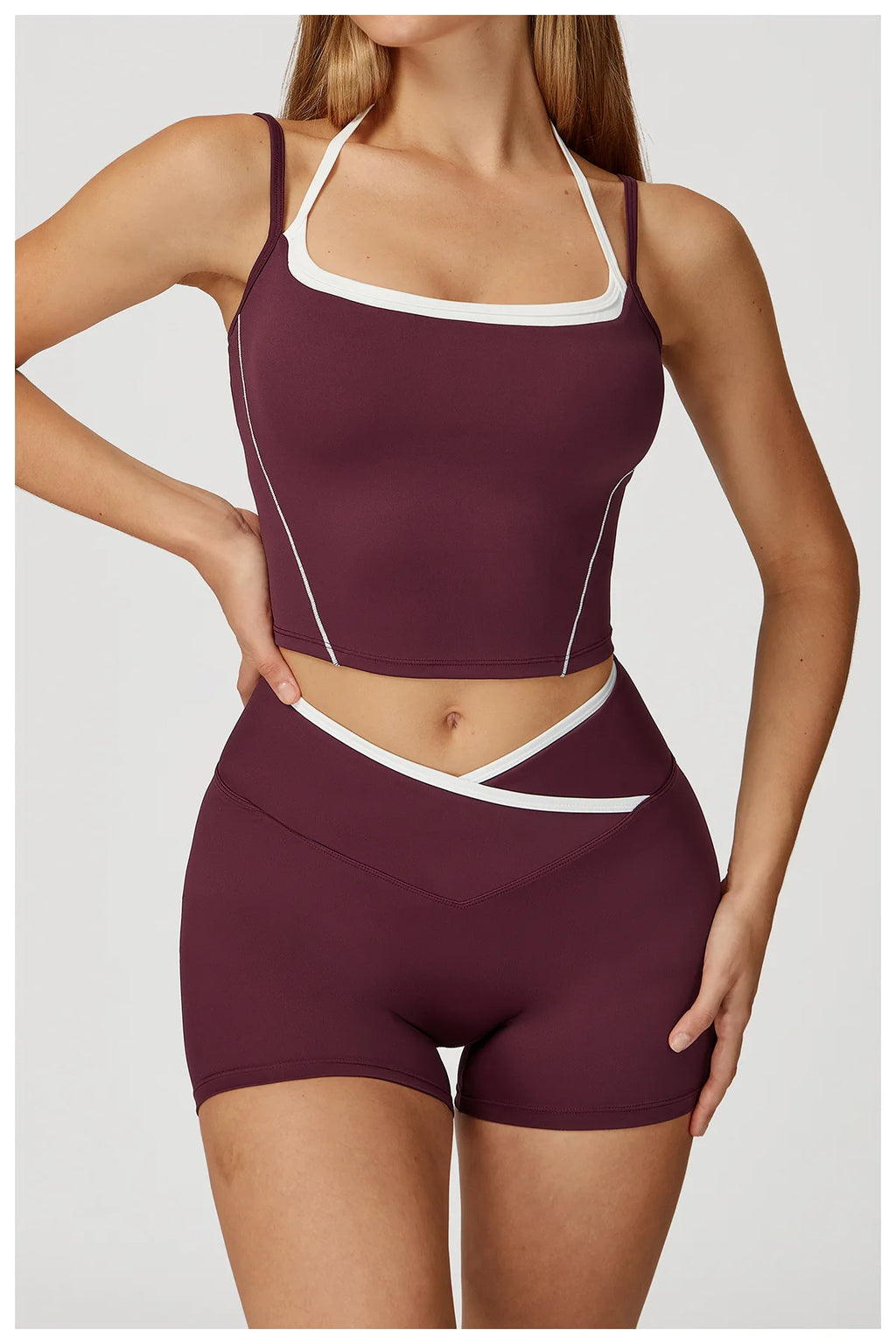 Yoga Set 2PCS Gym Workout Clothes for Women Gym Clothing Push Up Bra High Waist Leggings Sexy Fitness Sportswear Sports Suits