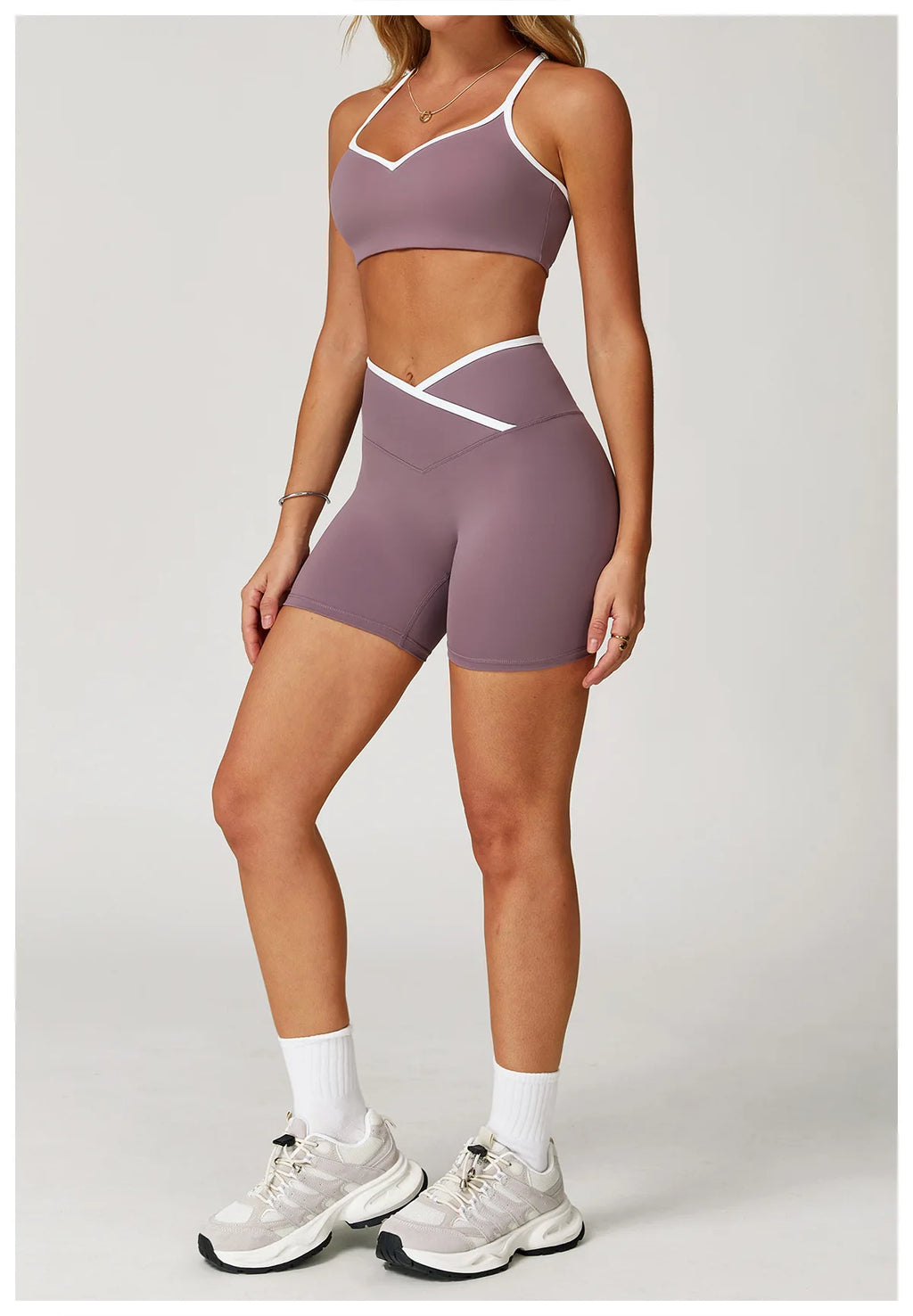 Yoga Set 2 Pieces Workout Clothes Women's Tracksuit Sportswear Gym Clothing High Waist Bell-bottoms Sexy Fitness Bta Sports Suit