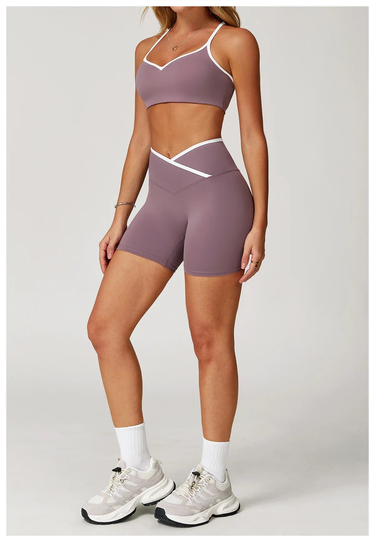 Yoga Set 2 Pieces Workout Clothes Women's Tracksuit Sportswear Gym Clothing High Waist Bell-bottoms Sexy Fitness Bta Sports Suit