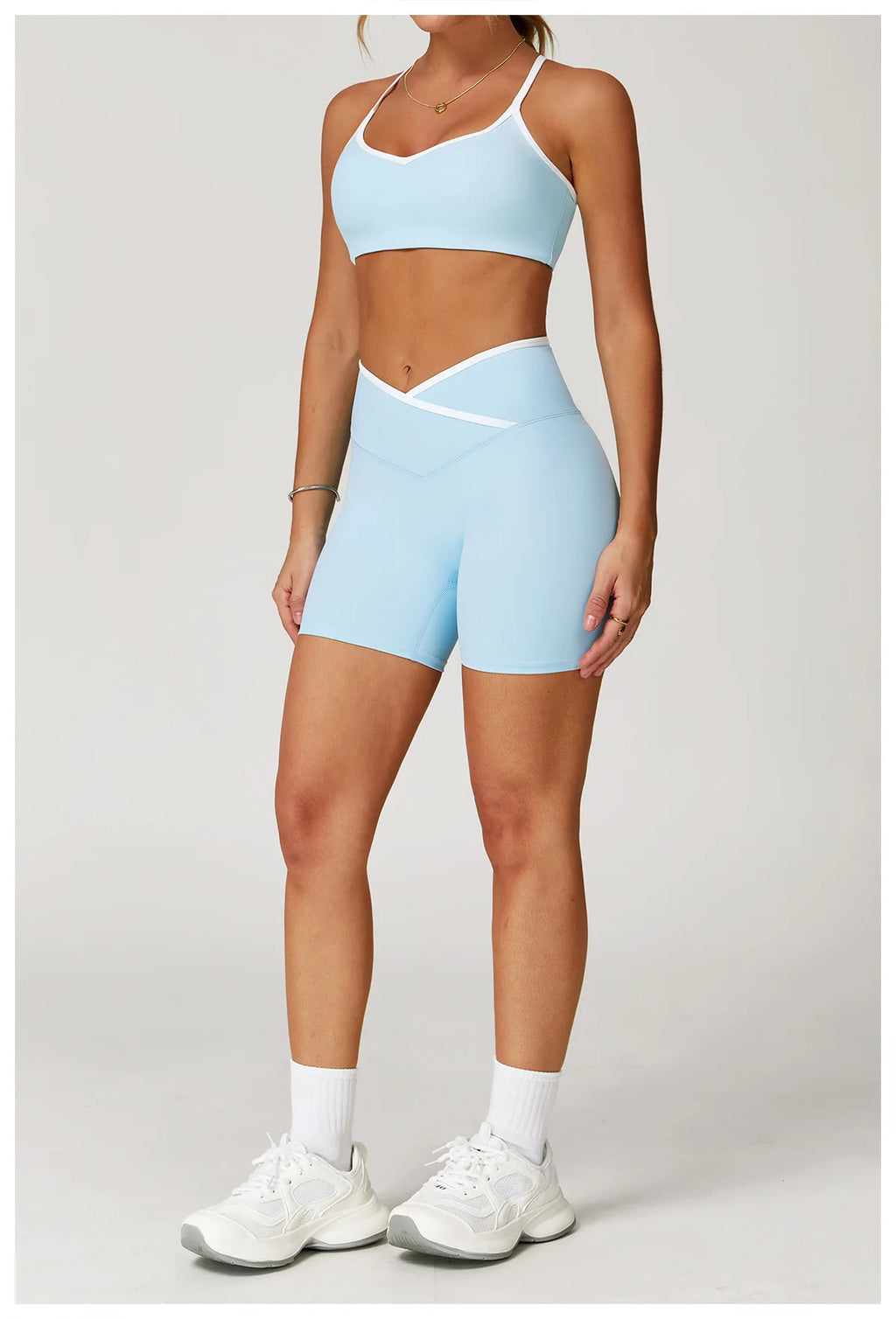 Yoga Set 2 Pieces Workout Clothes Women's Tracksuit Sportswear Gym Clothing High Waist Bell-bottoms Sexy Fitness Bta Sports Suit