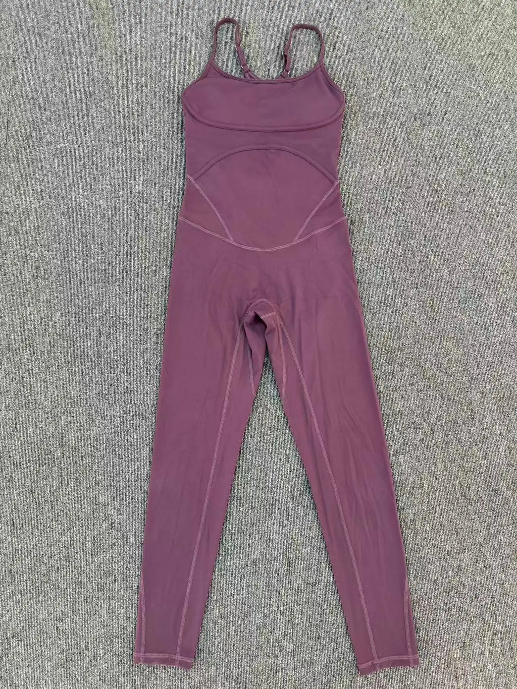 Women's Cross Strap Yoga Jumpsuit - Adjustable Workout Bodysuit, Butt Lifting Tight Gym Wear, Running & Fitness Onesie
