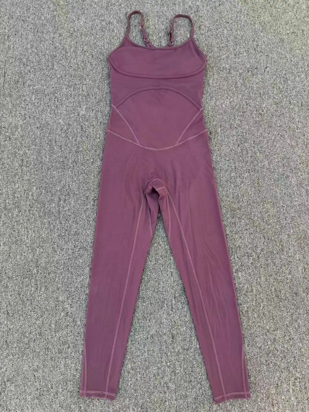 Women's Cross Strap Yoga Jumpsuit - Adjustable Workout Bodysuit, Butt Lifting Tight Gym Wear, Running & Fitness Onesie