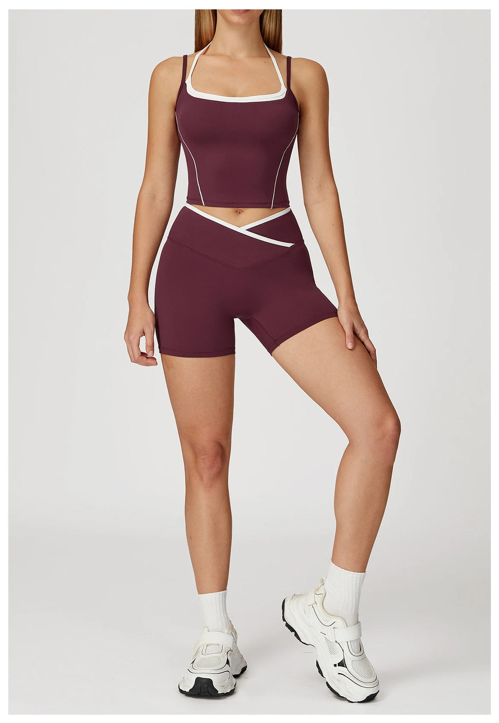 Yoga Set 2PCS Gym Workout Clothes for Women Gym Clothing Push Up Bra High Waist Leggings Sexy Fitness Sportswear Sports Suits