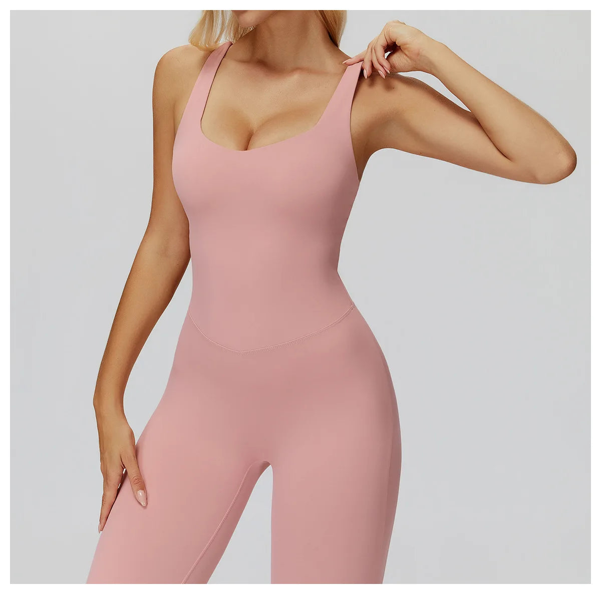Yoga Set Women's Tight fitting Slimming Jumpsuit Running Exercise fitness Suit Women One-Piece Quick Dry Gym Workout Tracksuit