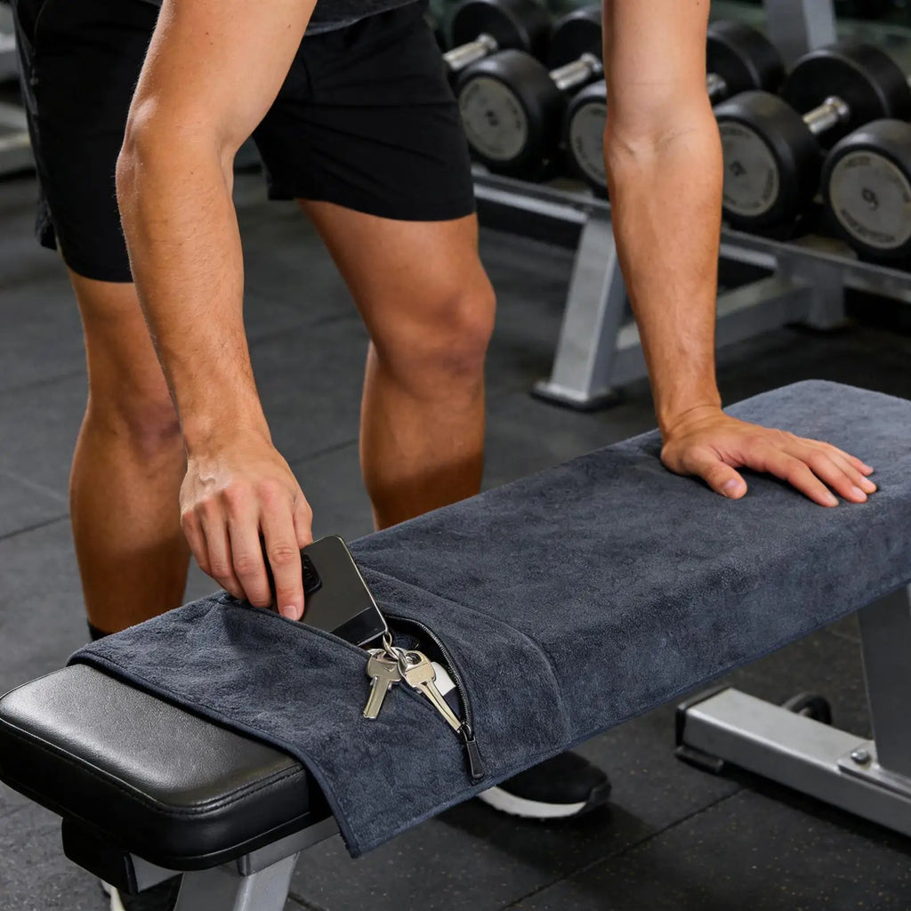 Microfiber High Absorbency Gym Towels Sweat Towels for Fitness, Yoga, Tennis, Sports, Exercise, Pilates, Yoga Mat Cover