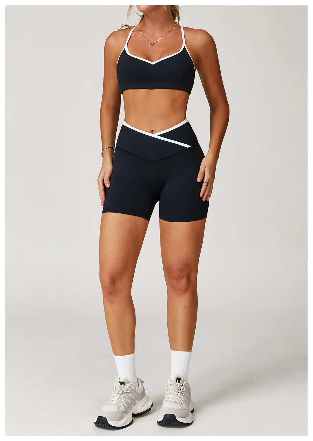 Yoga Set 2 Pieces Workout Clothes Women's Tracksuit Sportswear Gym Clothing High Waist Bell-bottoms Sexy Fitness Bta Sports Suit