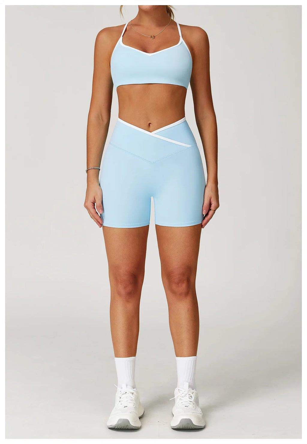 Yoga Set 2 Pieces Workout Clothes Women's Tracksuit Sportswear Gym Clothing High Waist Bell-bottoms Sexy Fitness Bta Sports Suit