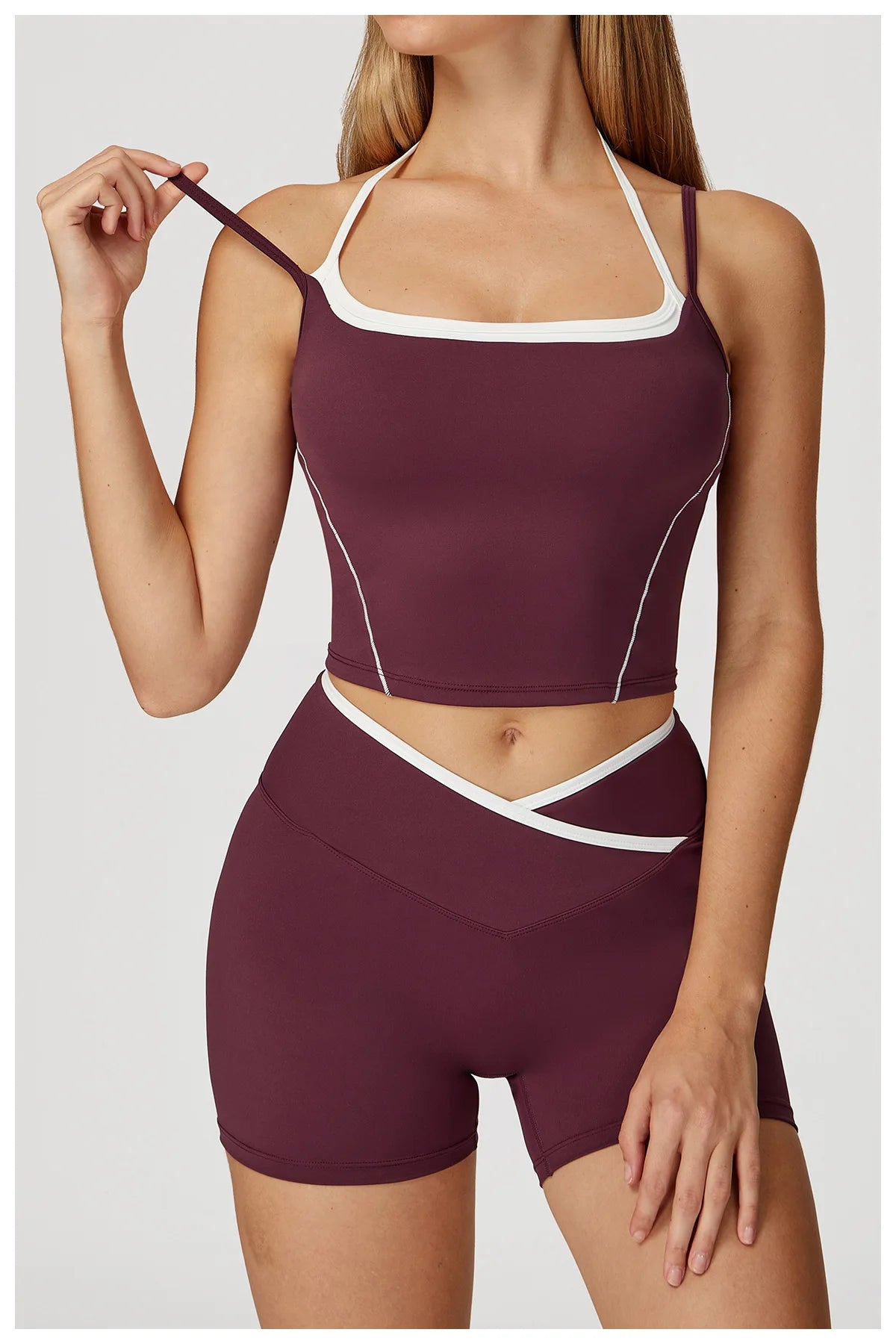 Yoga Set 2PCS Gym Workout Clothes for Women Gym Clothing Push Up Bra High Waist Leggings Sexy Fitness Sportswear Sports Suits