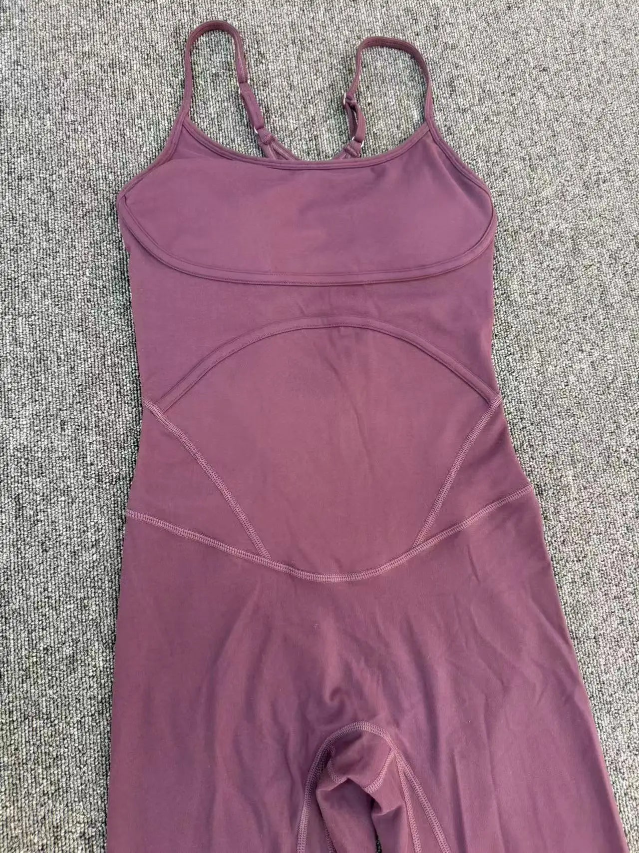 Women's Cross Strap Yoga Jumpsuit - Adjustable Workout Bodysuit, Butt Lifting Tight Gym Wear, Running & Fitness Onesie